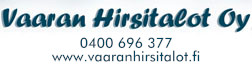 Vaaran Hirsitalot Oy logo
